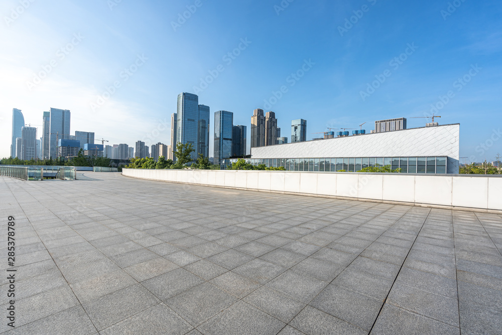 城市天际线空层