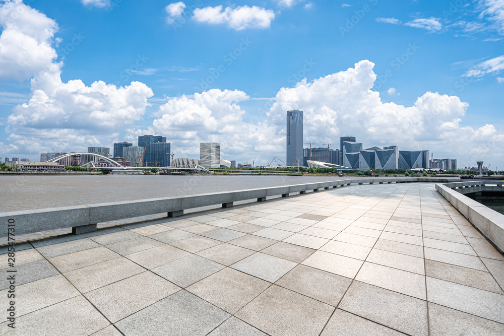 城市天际线空层