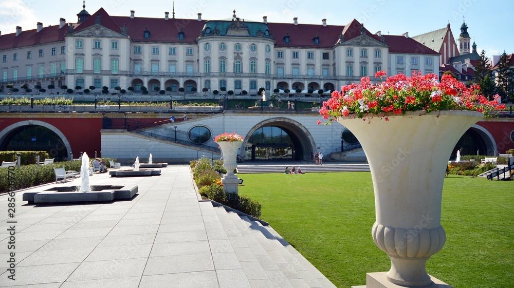 Castle Gardens - a garden adjacent to the Royal Castle