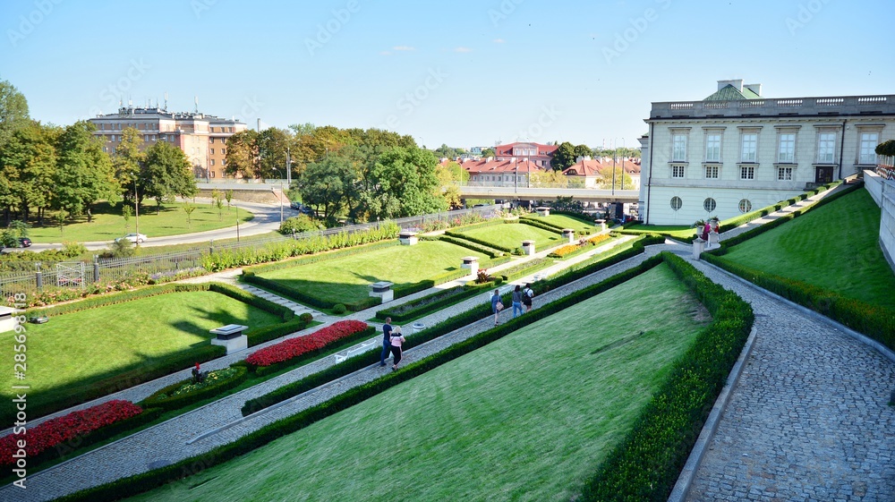 Castle Gardens - a garden adjacent to the Royal Castle