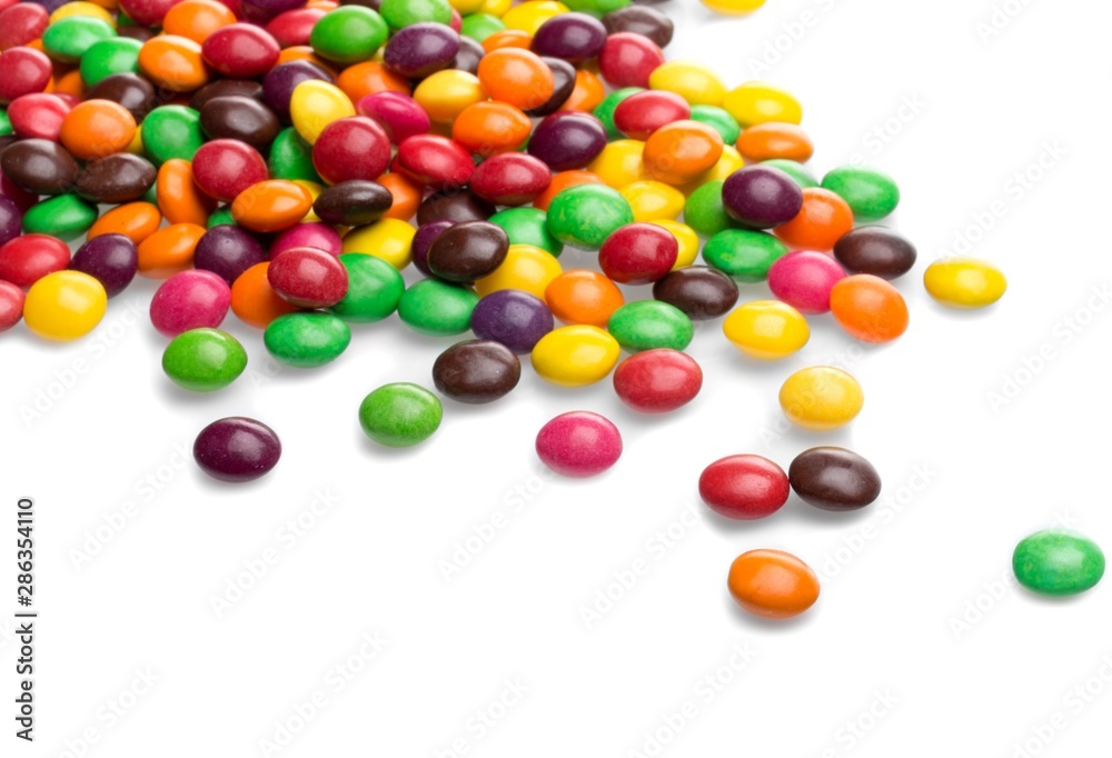 Colorful Chocolate Coated Candies