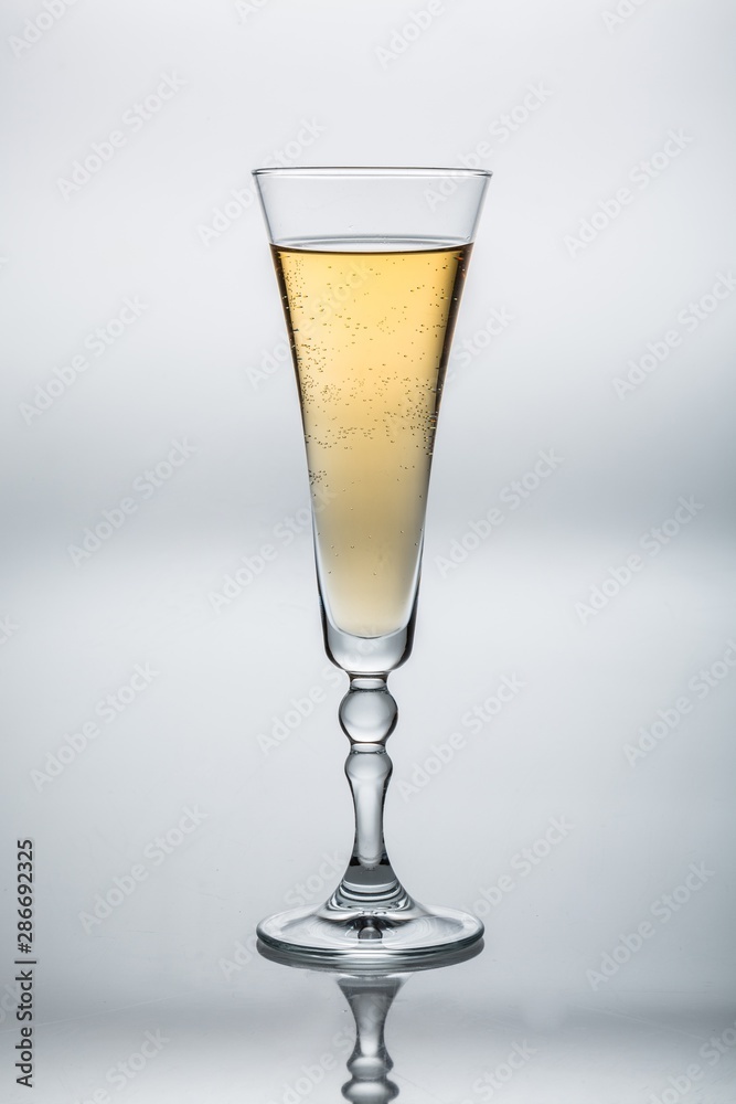 glass of white wine