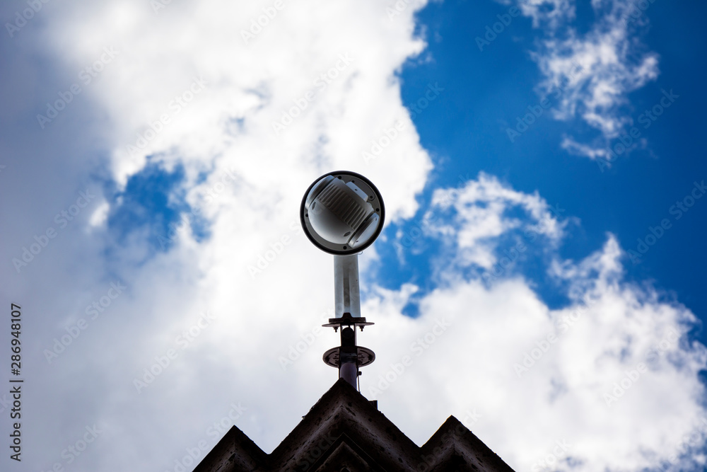 street lamp and sky