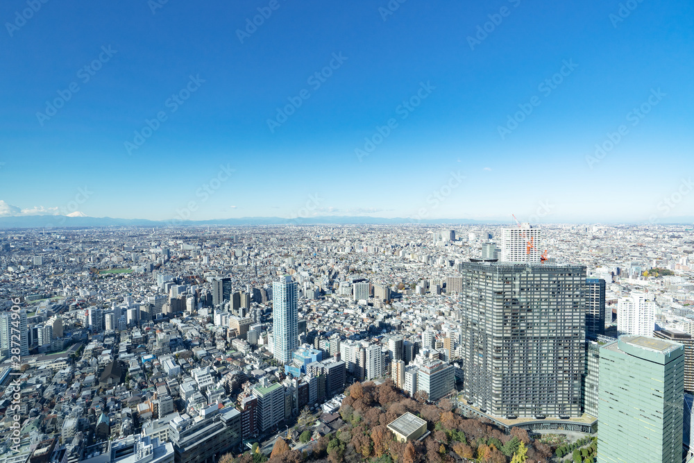 都市風景　東京