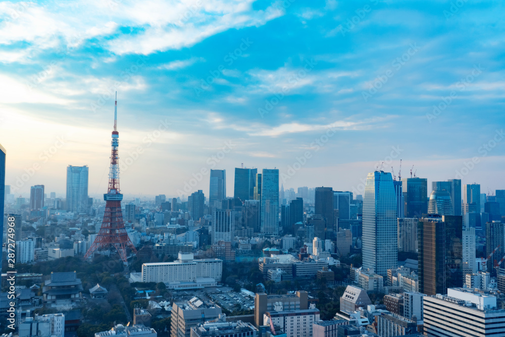 都市風景 東京　夕景