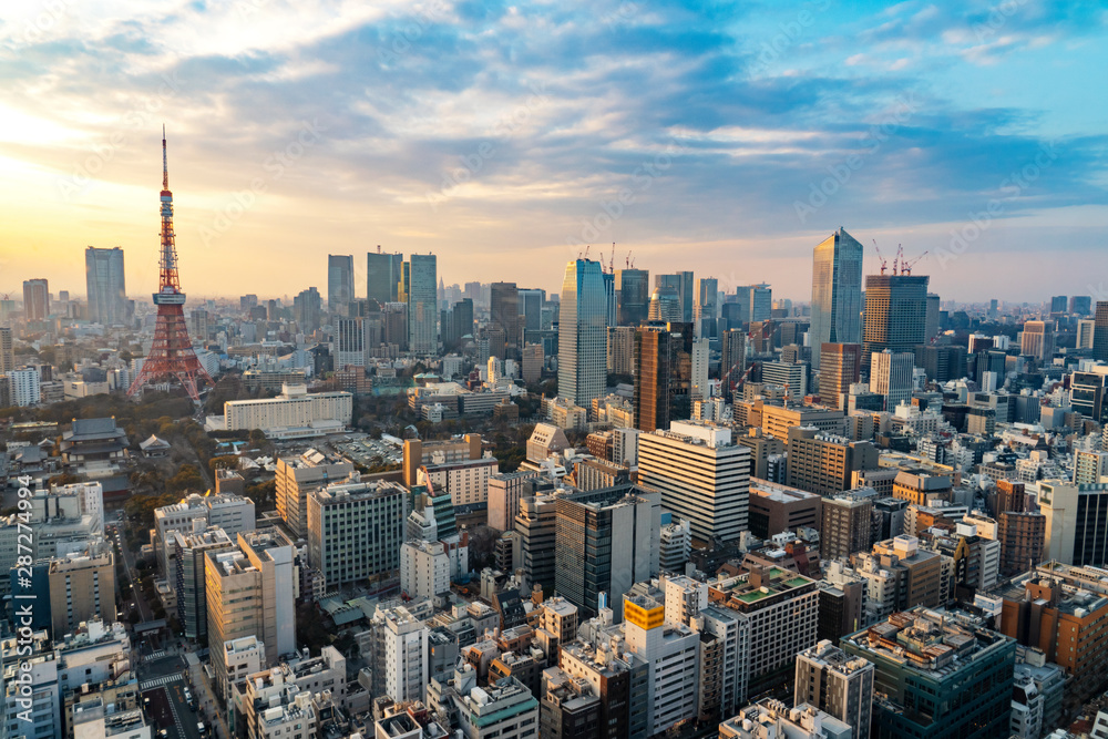 都市風景 東京　夕景