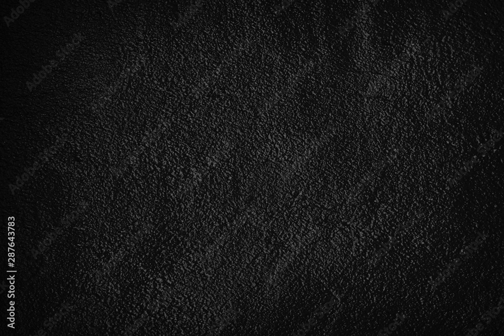 Black wall texture background