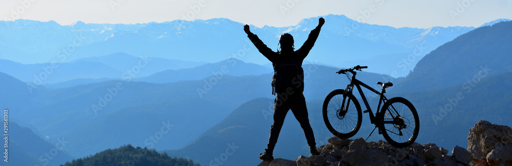 The Happiness of the Young Man Reaching the Summit