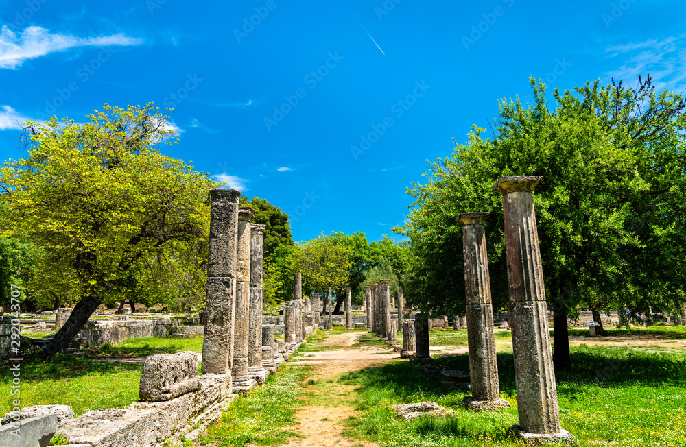 Archaeological Site of Olympia in Greece