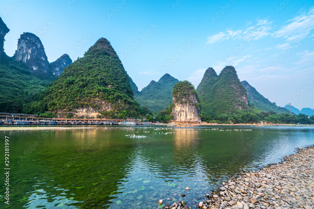 The Beautiful Landscape and Natural Landscape of Guilin