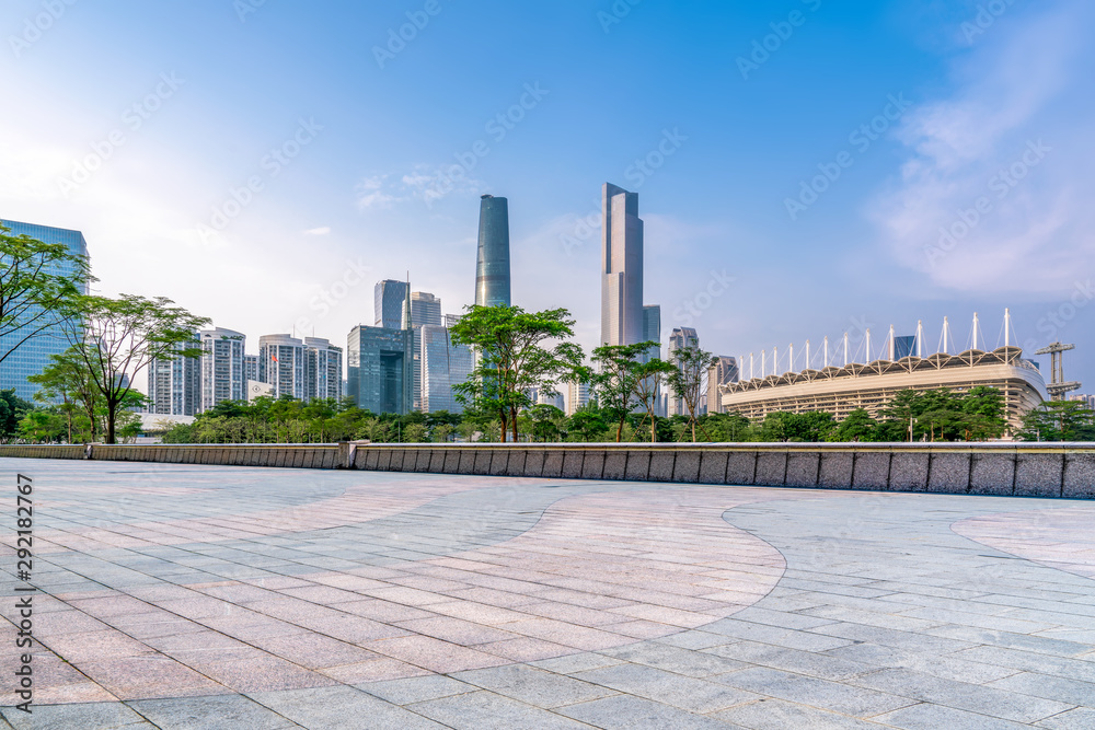 Beautiful city skyline of Guangzhou