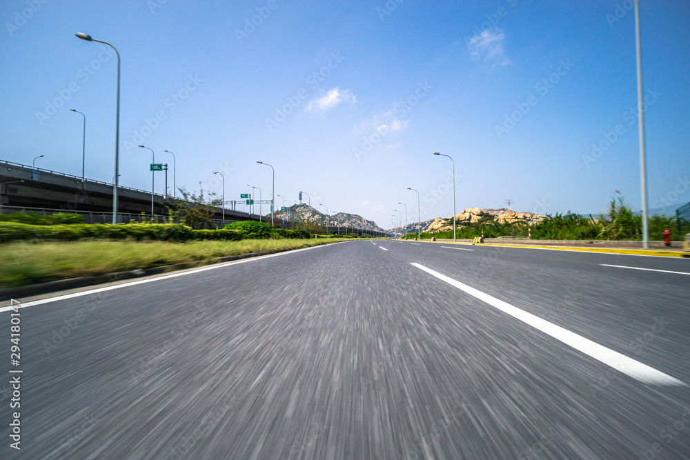 沥青路面高速景观