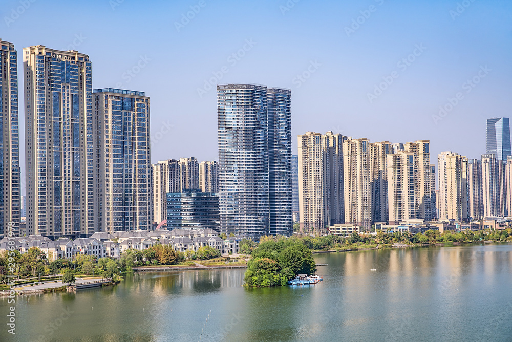 梅溪湖城市岛观景台与长沙市集约型房地产建设，