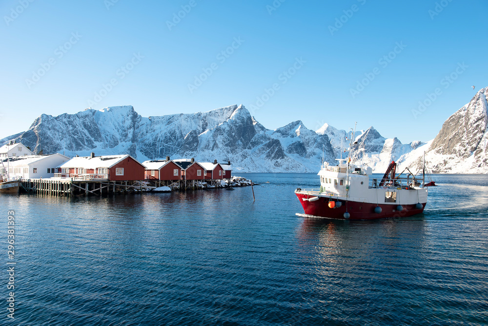 The Lofoten Islands Norway is known for excellent fishing, nature attractions such as the northern l