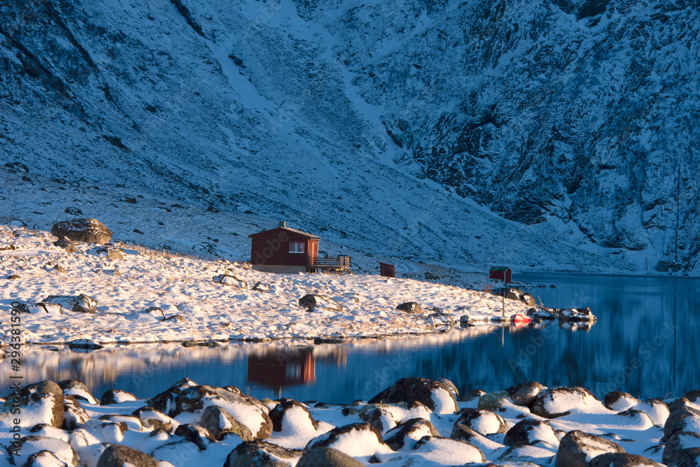 The Lofoten Islands Norway is known for excellent fishing, nature attractions such as the northern l