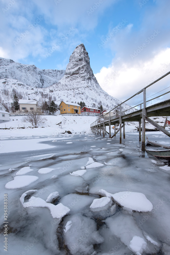 The Lofoten Islands Norway is known for excellent fishing, nature attractions such as the northern l