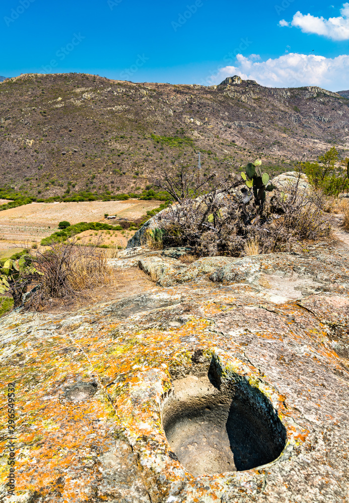 Yagul archaeological site in Mexico