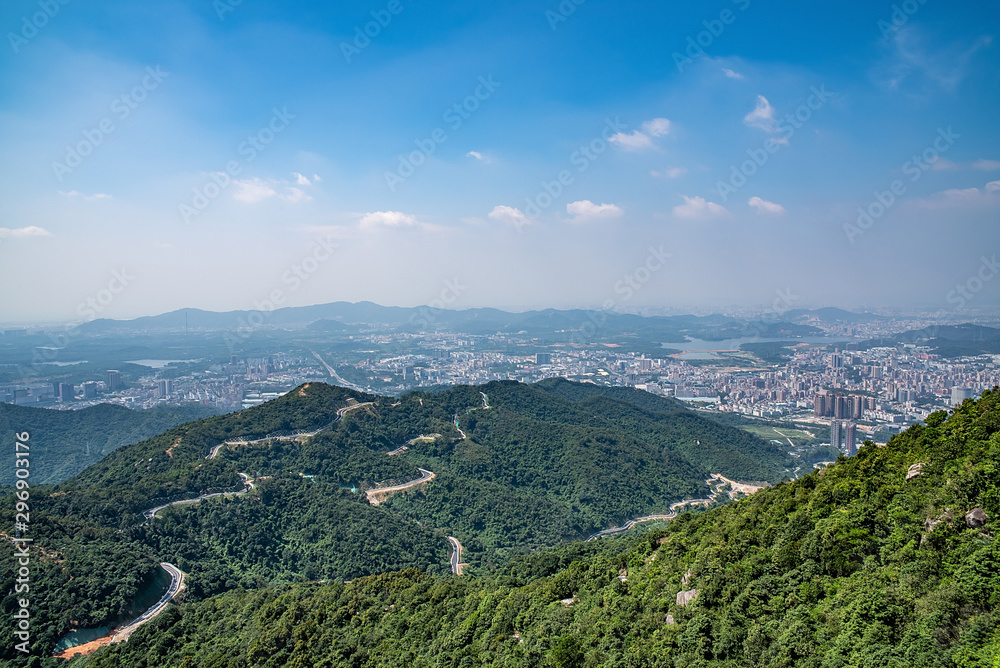 中国深圳羊台山森林公园自然风光