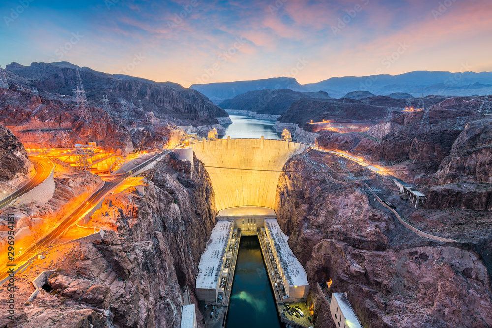 Hooover Dam on the Colorado River