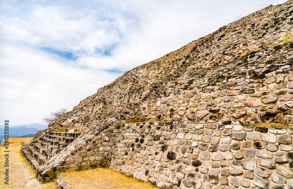 Xochicalco archaeological site in Mexico