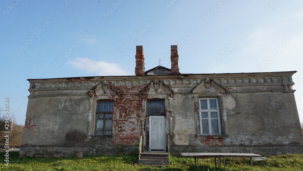 Old beautiful houses, buildings, architectural monuments