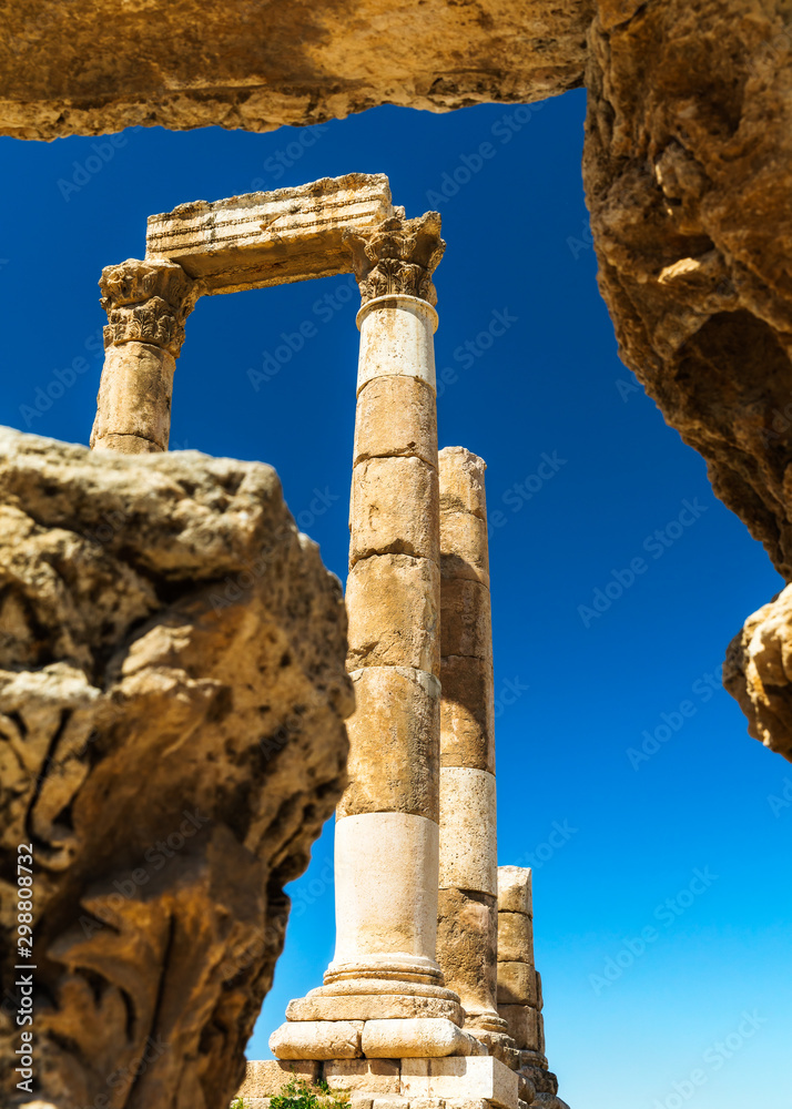 Temple of Hercules in Amman