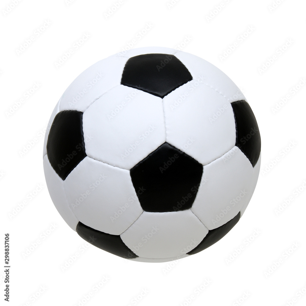 soccer ball white