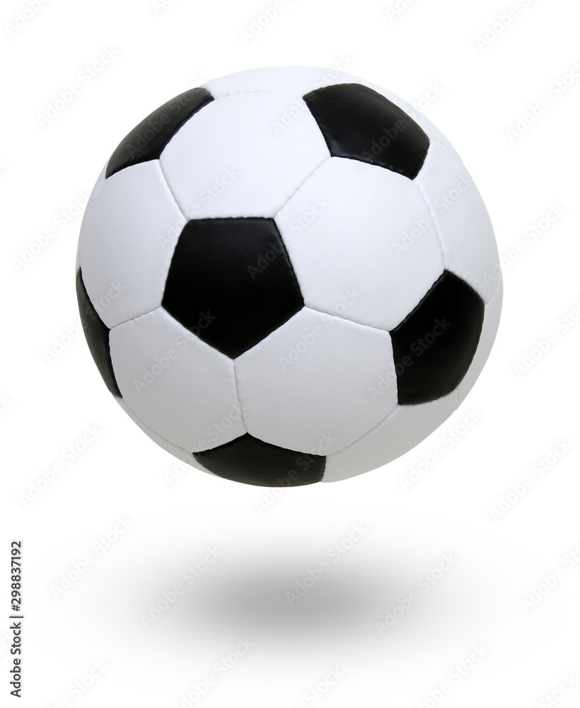 soccer ball white