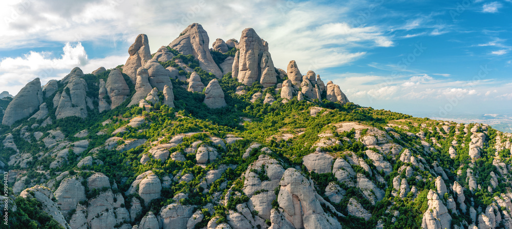 Montserrat Catalonia Spain.