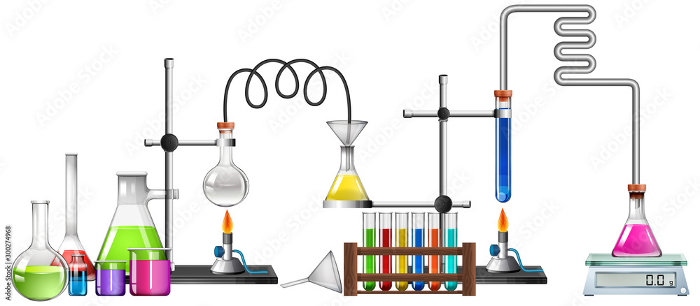 白底科学设备