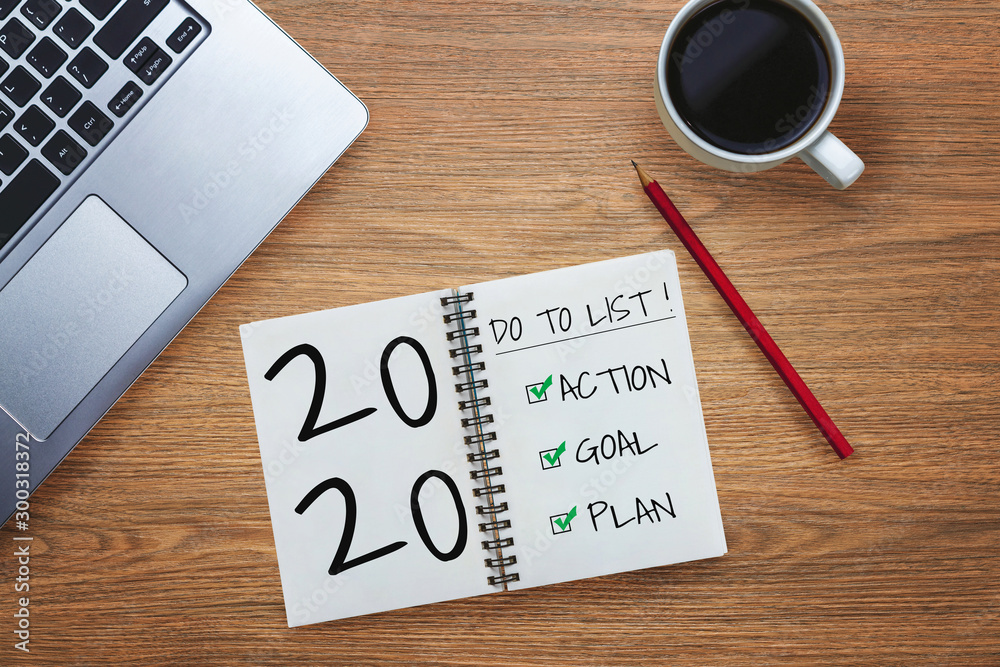 New Year Resolution Goal List 2020 Target Setting