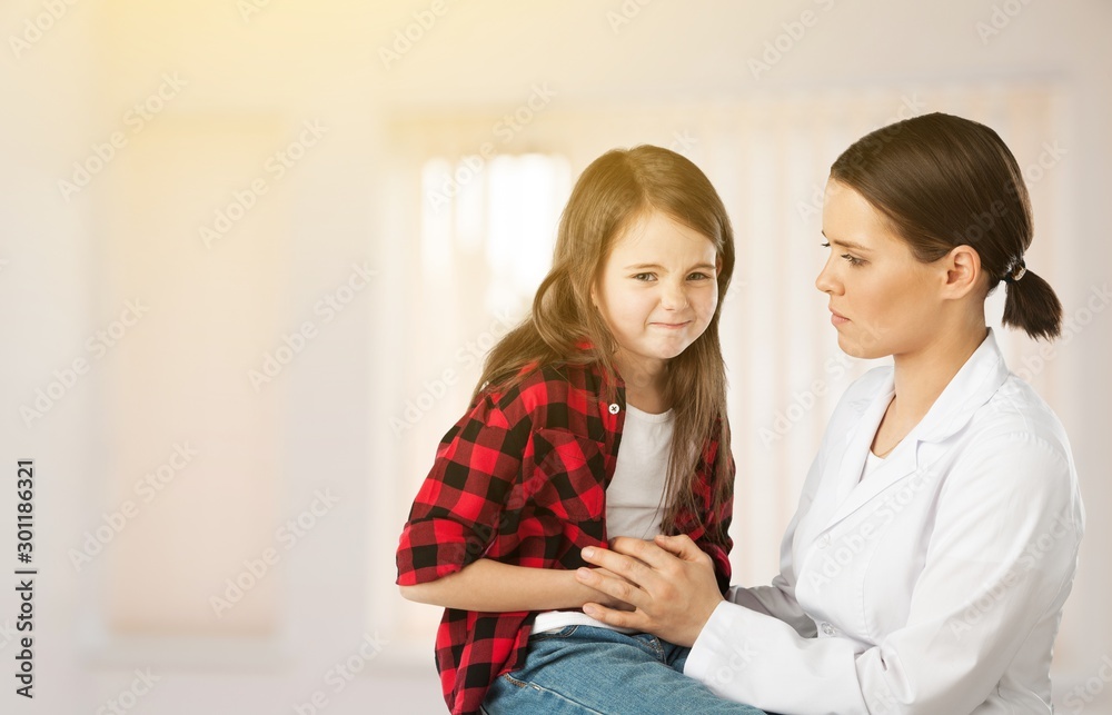 Happy Mother and daughter hugging