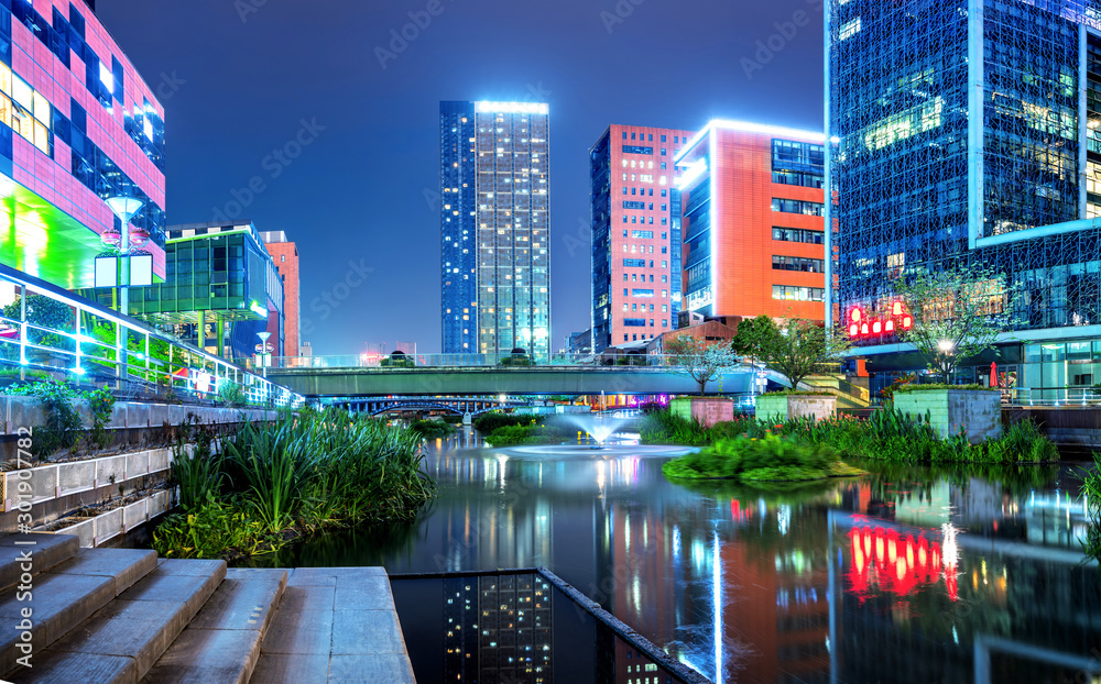 China Ningbo Cityscape