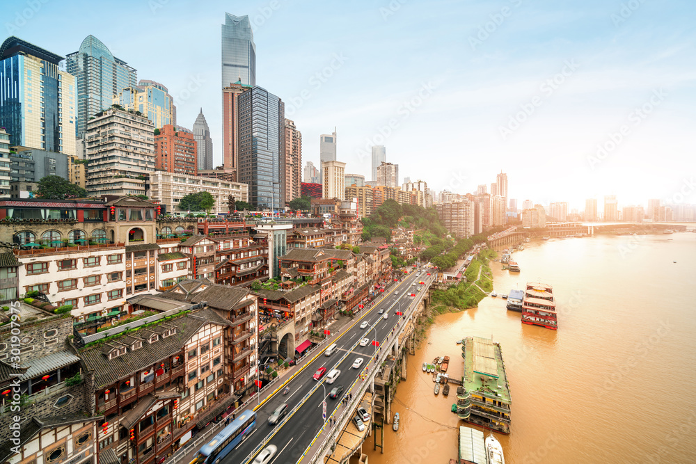 Chongqing Hongyadong Ancient Building