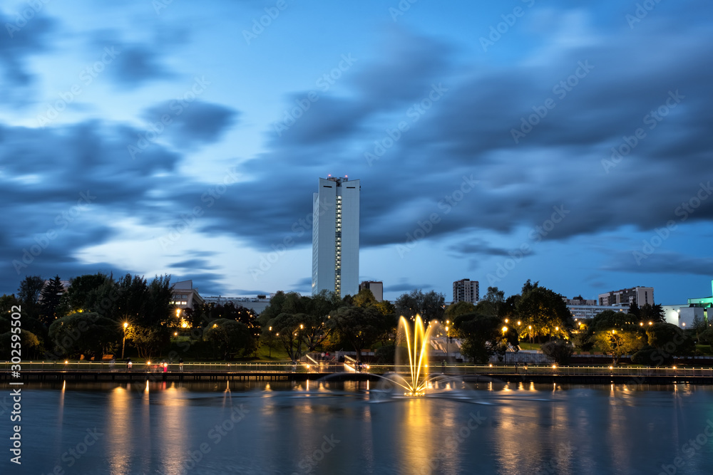 夜晚的城市