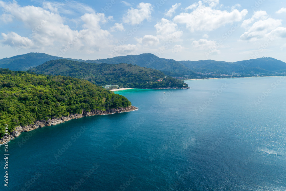 美丽热带海洋的景观自然风光，夏季海岸景观图片b