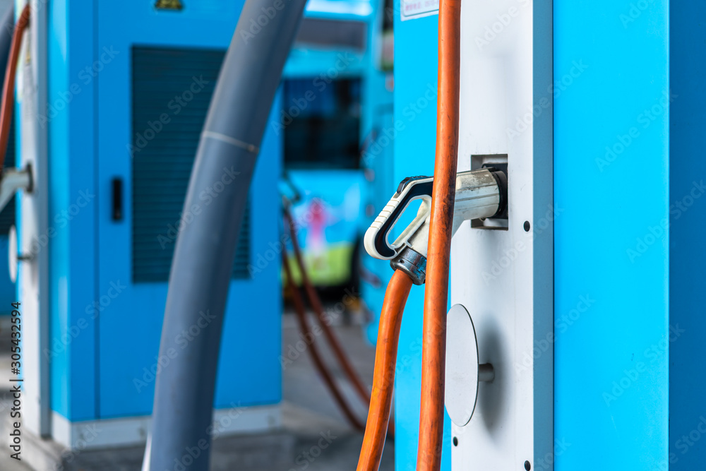 bus charging in station