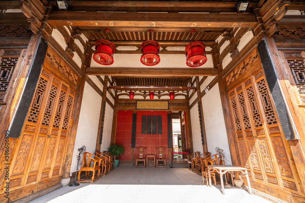 Ancient residential buildings in Fuzhou