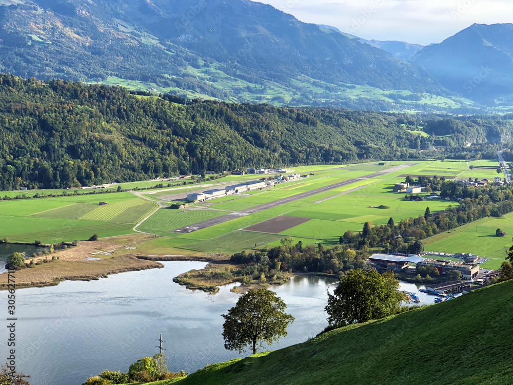 The Sarner Aa Valley or the Sarneraatal Valley - Canton of Obwalden or Canton of Obwald, Switzerland