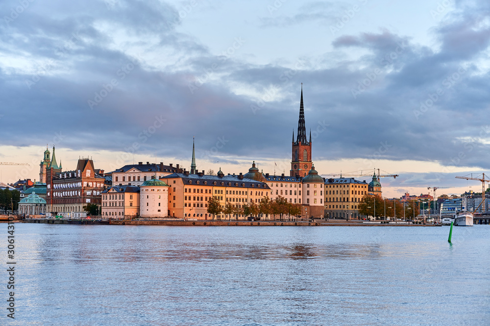 斯德哥尔摩Stadshusperken的Riddarholmen