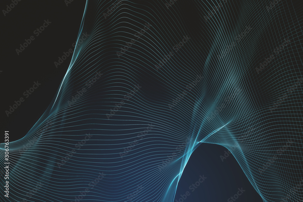 Abstract wave background texture