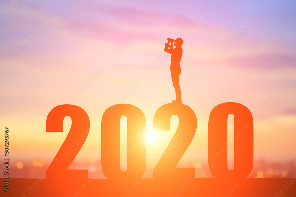 2020年的轮廓商人