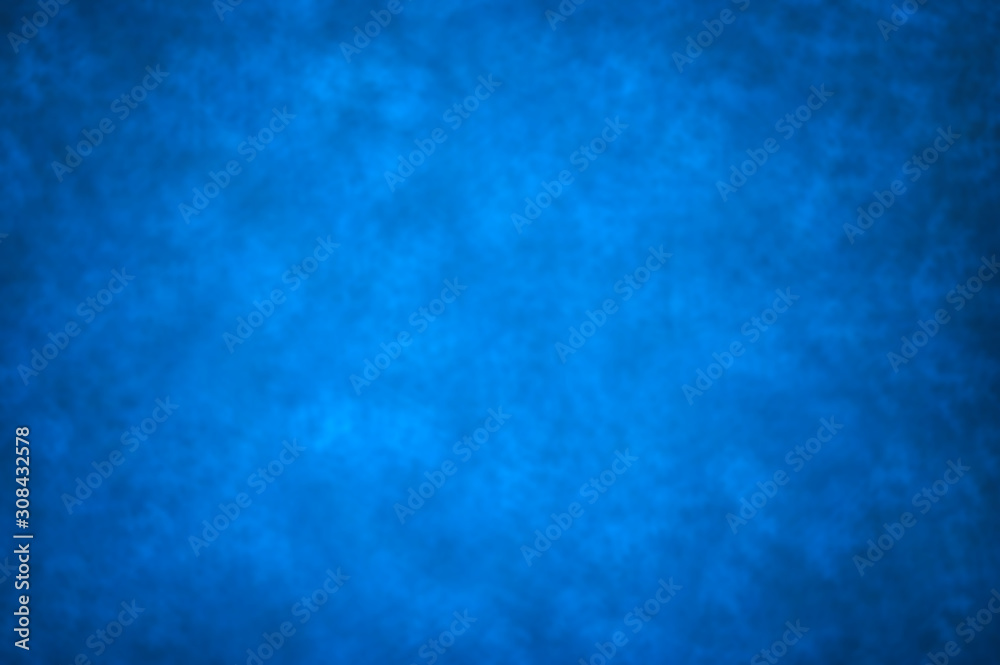 Blue Christmas background with snowflakes