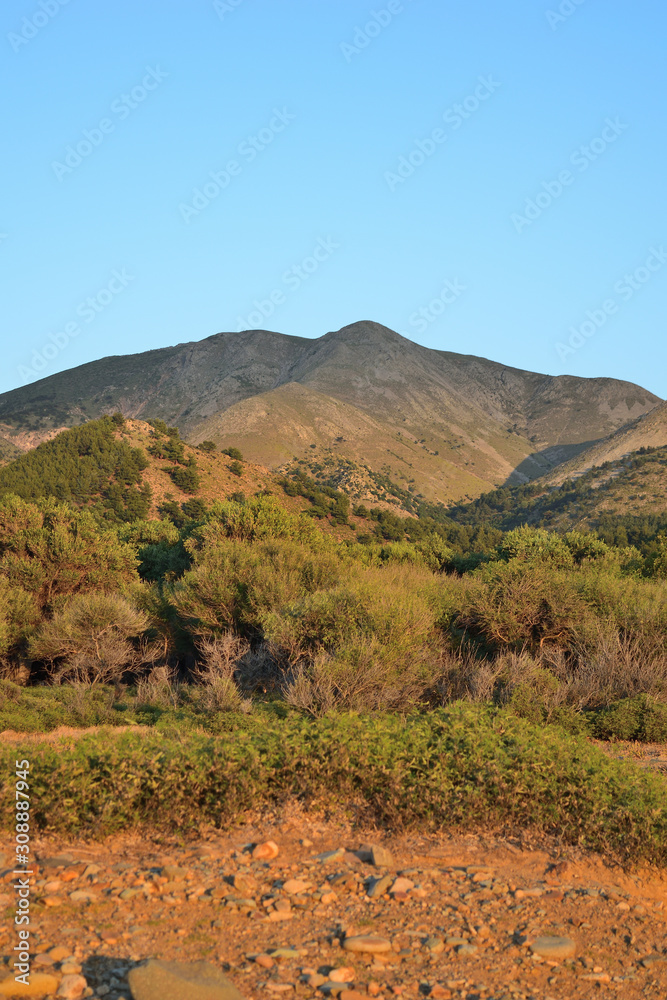 Marmaros海滩景观-土耳其爱琴岛Gokceada（Imbros）