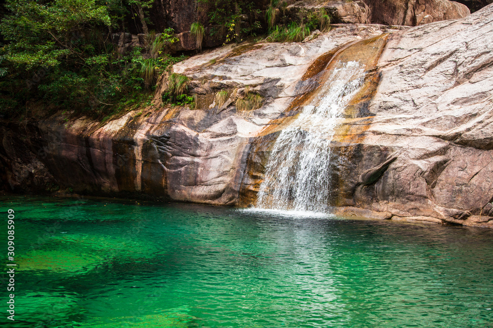 Jiulong Waterfall, Huangshan Scenic Area, Anhui, China