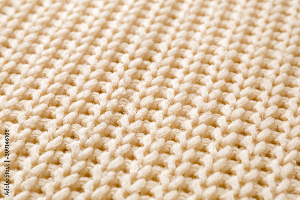 Texture of knitted fabric as background