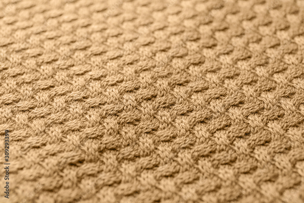 Texture of knitted fabric as background