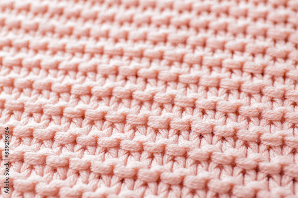 Texture of knitted fabric as background