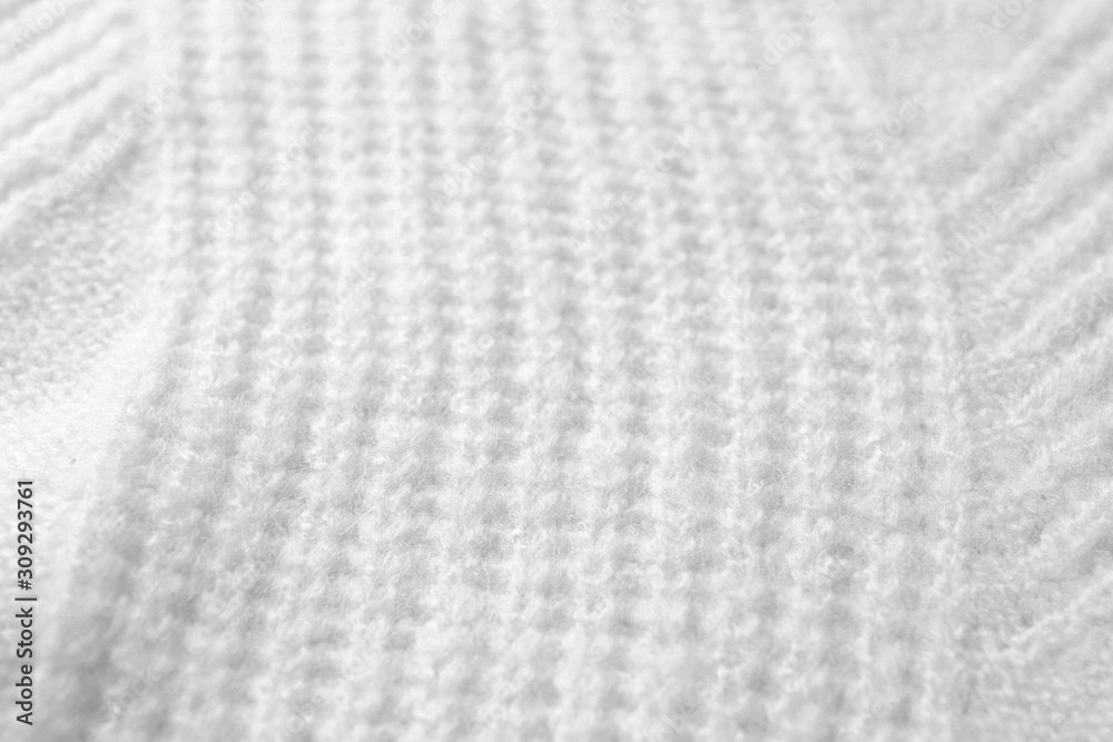 Texture of knitted fabric as background