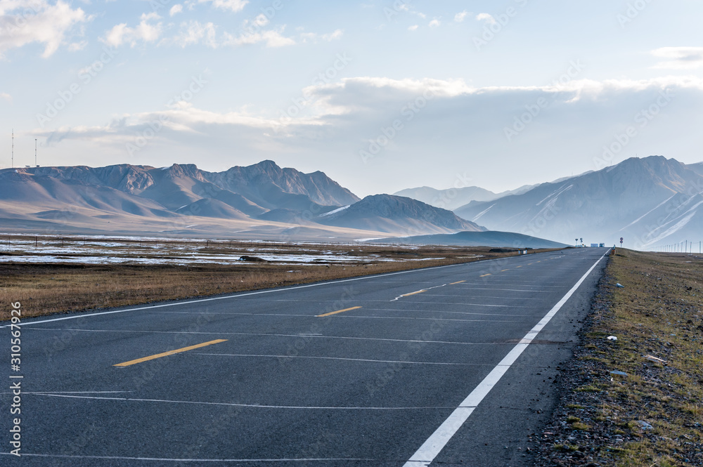 road in mountains